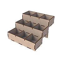 Органайзер EKOSTAR для чаю (дерево) 26*23см