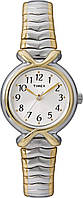 Женские часы Timex T21854 Pleasant Street с двухцветным ремешком из нержавеющей стали