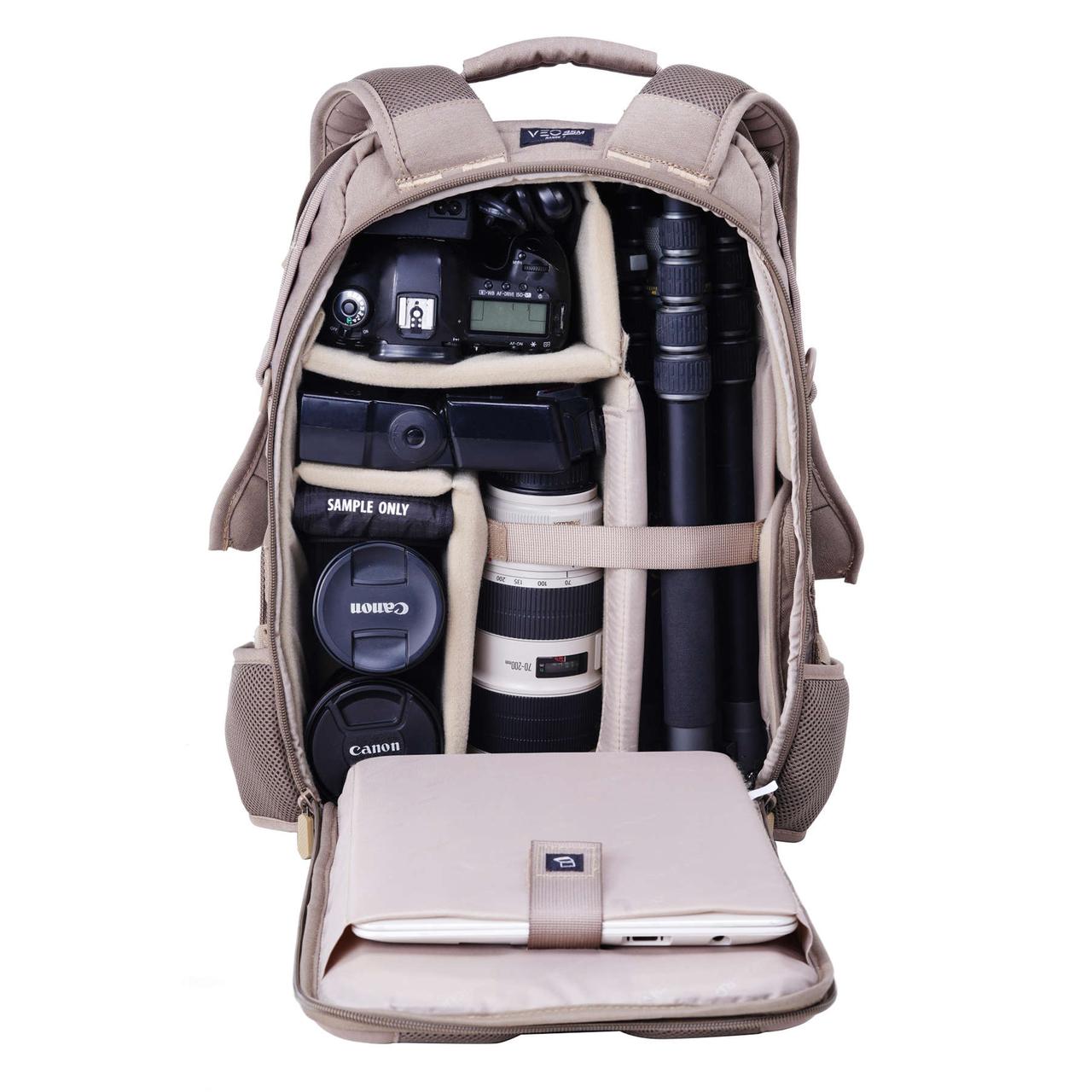 Тактический рюкзак для фототехники Vanguard VEO Range T 45M Beige (VEO Range T 45M BG) - фото 6 - id-p1787716624