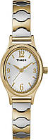 Женские часы Timex T26301 Kendall Circle с двухцветным ремешком из нержавеющей стали