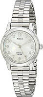 Silver-Tone/Mother of Pearl Женские часы Timex Essex Avenue 25 мм