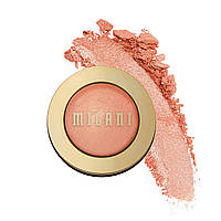 LUMINOSO Milani Baked Blush - Dolce Pink (0,12 унции) Пудровые румяна без жестокости - форма, контур, под