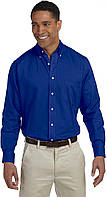 X-Large English Blue Van Heusen Long Sleeve Oxford