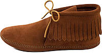 Классические мужские мокасины Minnetonka с бахромой