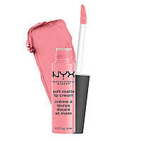 Tokyo 0.27 Fl Oz (Pack of 1) NYX PROFESSIONAL MAKEUP Мягкий матовый крем для губ, Легкая жидкая губная по