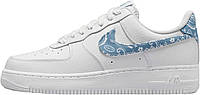 7.5 White/Worn Blue-white-white Жіноче баскетбольне взуття Nike