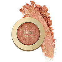 ROSE D'ORO Milani Baked Blush - Dolce Pink (0,12 унции) Пудровые румяна без жестокости - форма, контур, п