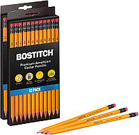 24 Pack Pencils Персональная электрическая точилка для карандашей Bostitch, мощный двигатель без остановк