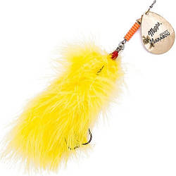 Блисна Mepps Giant Marabou 40гр Gold/Yellow (30 766 302)