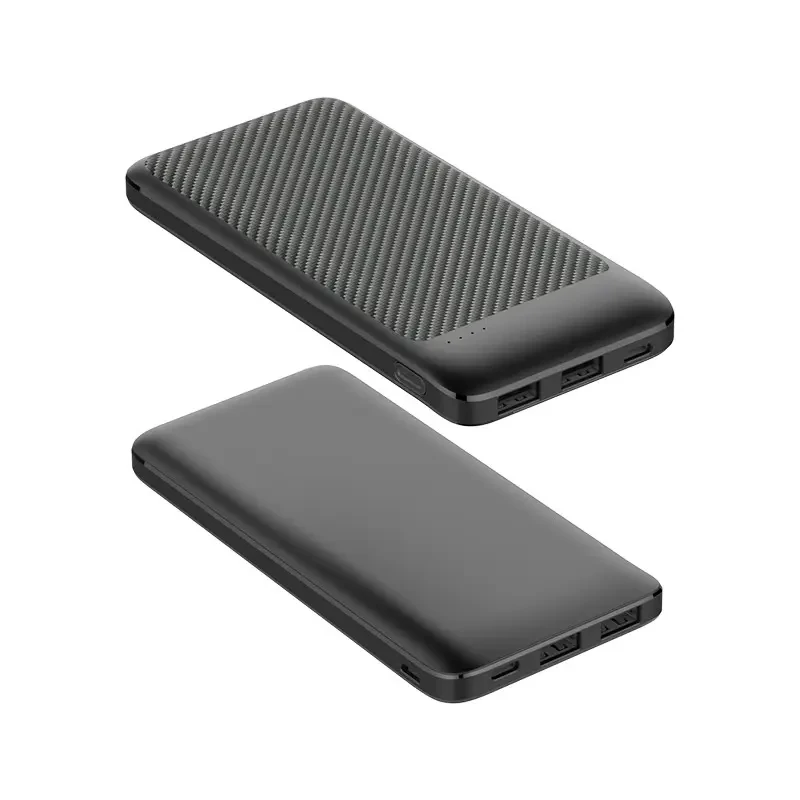 Універсальний мобільний акумулятор Power bank Quantum QM-PB1010 black 10 000mAh 3.7V (2-USB) (шт)