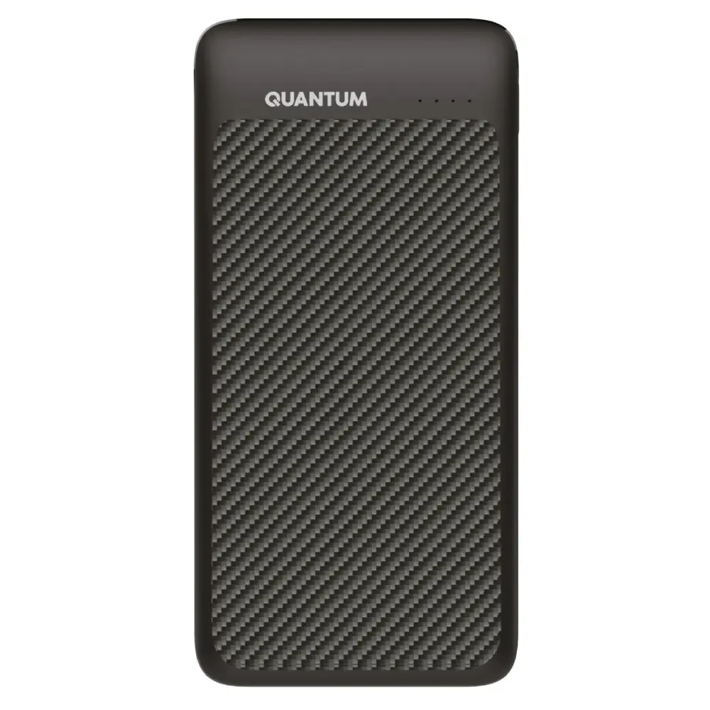 Універсальний мобільний акумулятор Power bank Quick Charge Quantum QM-PB1020 black 20 000mAh 3.7V (2-USB) (шт)