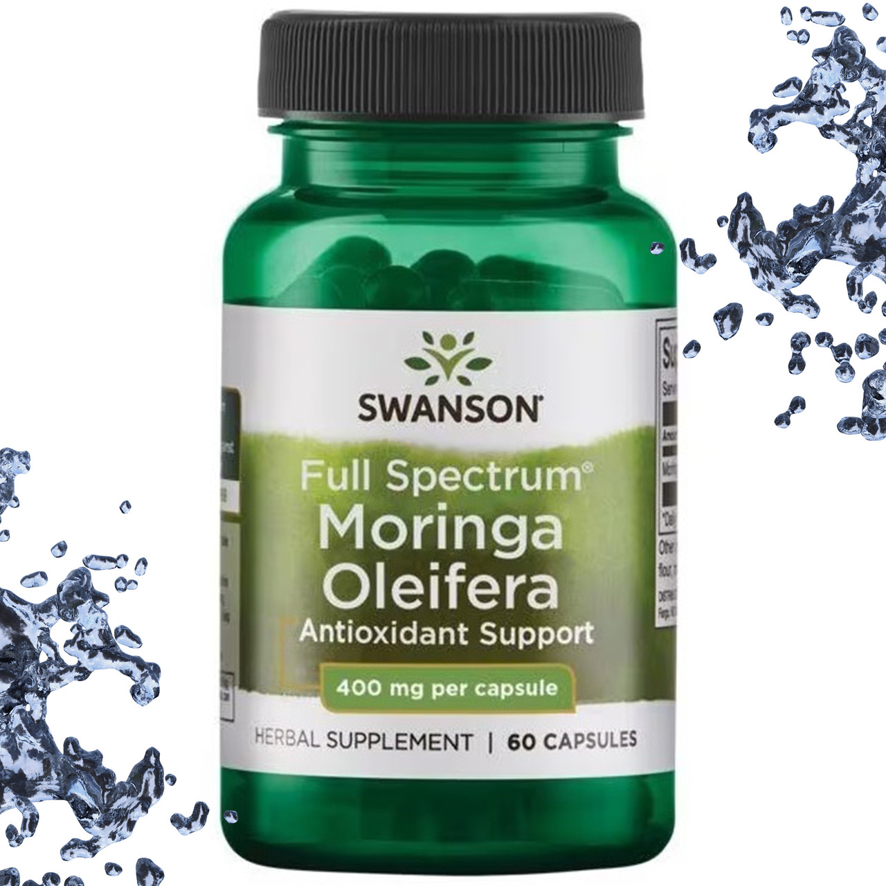 Моринга олійна Swanson Moringa Oleifera 400 мг 60 капсул