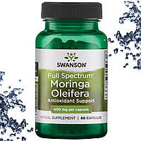 Моринга масличная Swanson Moringa Oleifera 400 мг 60 капсул