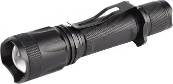 Ліхтар ручний Quantum Techno 10W LED з USB + Li-ion 18650/1500mAh, blister (QM-FL1010-18650/1500-PB) (шт)