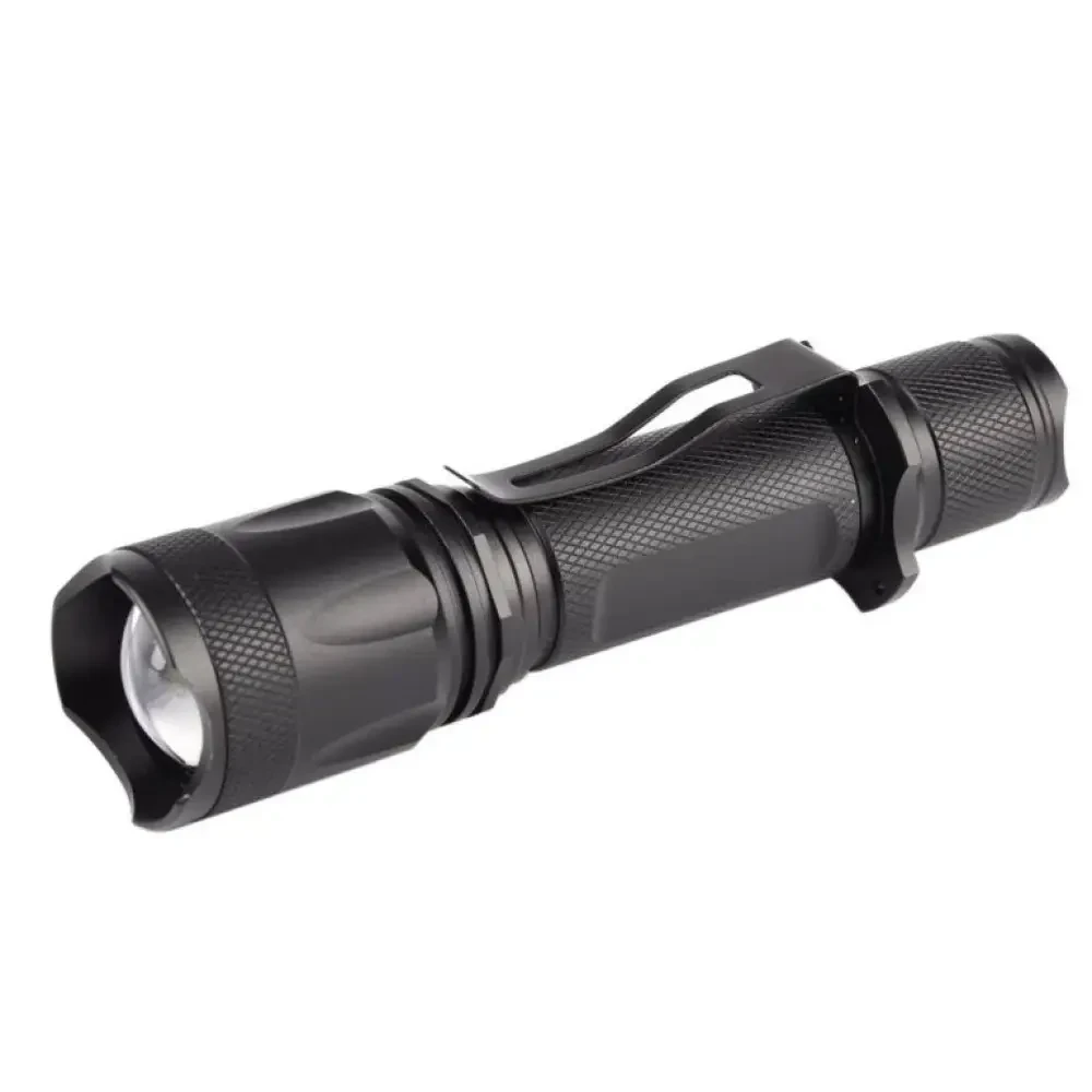 Ліхтар ручний Quantum Techno 10W LED з USB, box (QM-FL1010-CB) (шт)