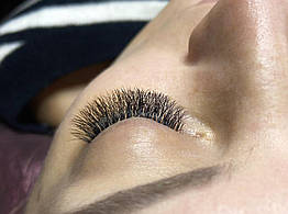 Об'ємне Нарощування Вій 2D, 3D, Послуга у місті Дніпро, Наростити Вії Пучками