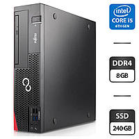 Компьютер Fujitsu Esprimo D757 SFF / Core i5-6400 4 ядра 2.7GHz/8GB DDR4/240GB SSD/HD Graphics 530/DVD-ROM