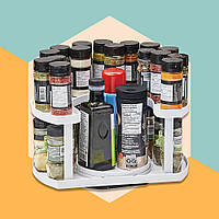 Спецівниця Spice Spinner Two-Tiered Spice Organizer незамінна помічниця HU-868 у будинку