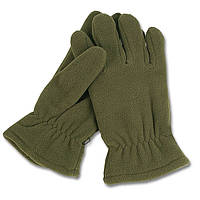 Перчатки мужские армейские флисовые с утеплителем Thinsulate цвет олива MFH Германия размер S