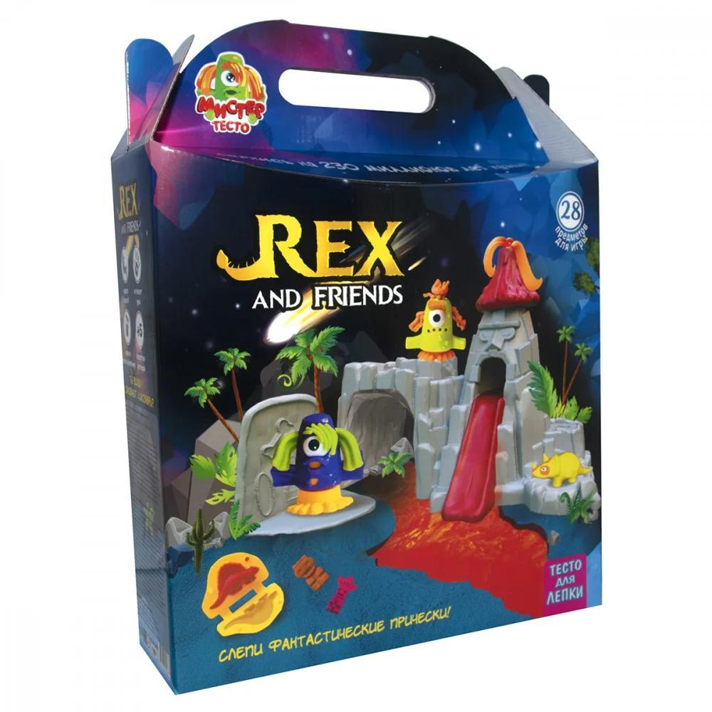 ТЕСТОК ДЛЯ ЛЕПКИ 71506 "Rex and friends" 41,5-32,5-17см, фото 1