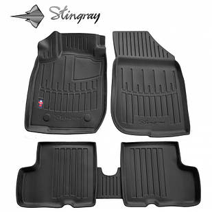 Килимки 3D "Stingray" на Dacia Duster 2WD (2015-2018) 5 шт