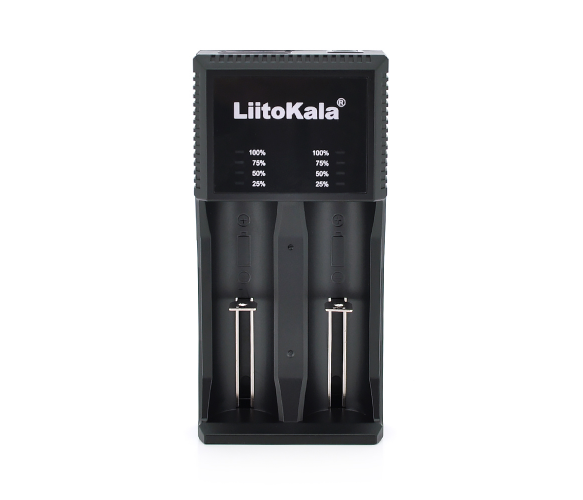 ЗУ универсальное Liitokala Lii-PL2, 2 канала,LED индикация, поддерживает Li-ion, Ni-MH и Ni-Cd AA (R6), ААA (R03), AAAA, С (R14)