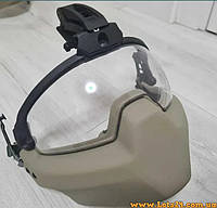 Балістичні окуляри на каску FAST Revision Galvion VIPER Batlskin Cobra забрало візор для шолома ФАСТ MICH НАТО