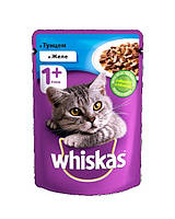 Вологий корм для котів Whiskas з тунцем в желе 85г. (5900951302381)