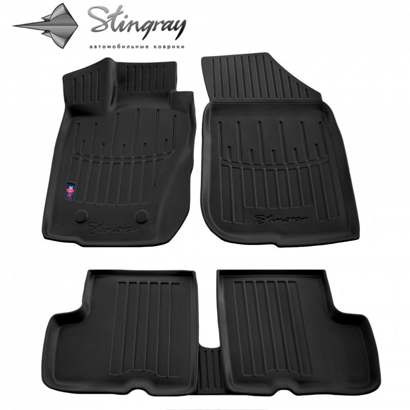 Килимки 3D "Stingray" на Dacia Duster 4WD (2010-2015) 5 шт