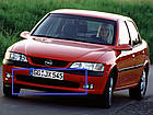 Решітка бампера Опель Вектра Б - Opel Vectra B 1995-1999, фото 2