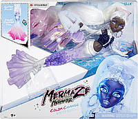 Кукла русалка Mermaze Mermaidz Кристабелла меняет цвет Winter Waves Crystabella Mermaid 585411 оригинал