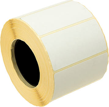 Термоетикетка 58х30 втулка гладка (1000шт)(5)(55)