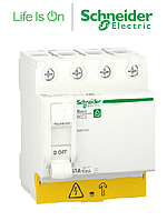 ПЗВ, 4P, 63A, 30mA, Вимикач диференціального струму Schneider Electric Resi9 R9R51463