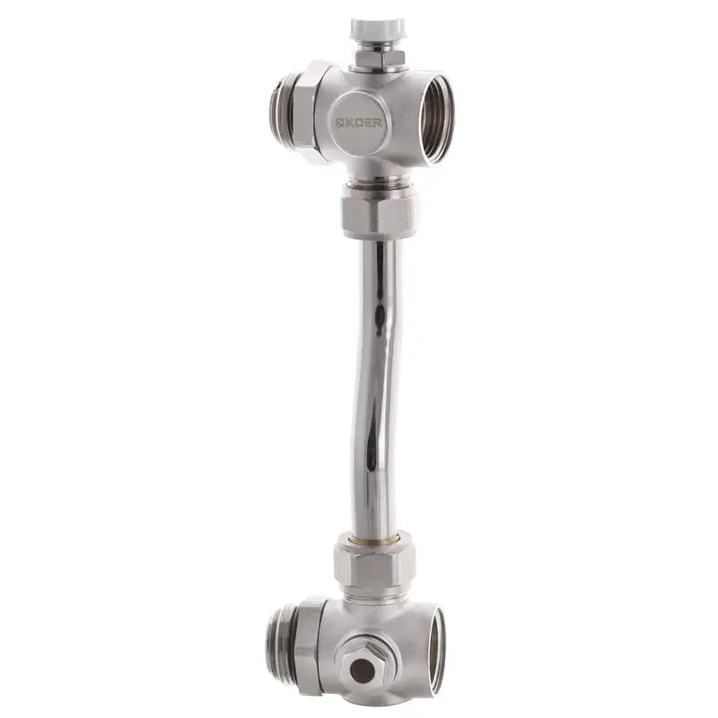 Байпас 1024 - 1  для колектора з виходом для термометра (без термометра), фото 1