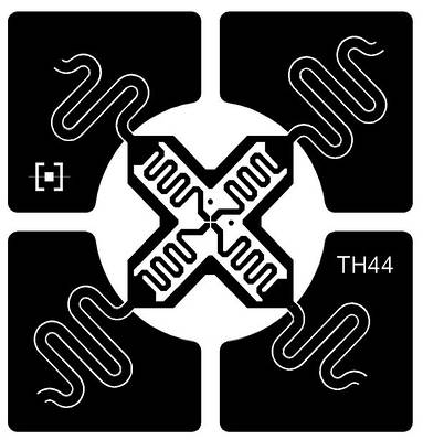 TH44 Omni — RFID-метка з чипом Impinj Monza 4 для логістики, складу та ПВХ-карт