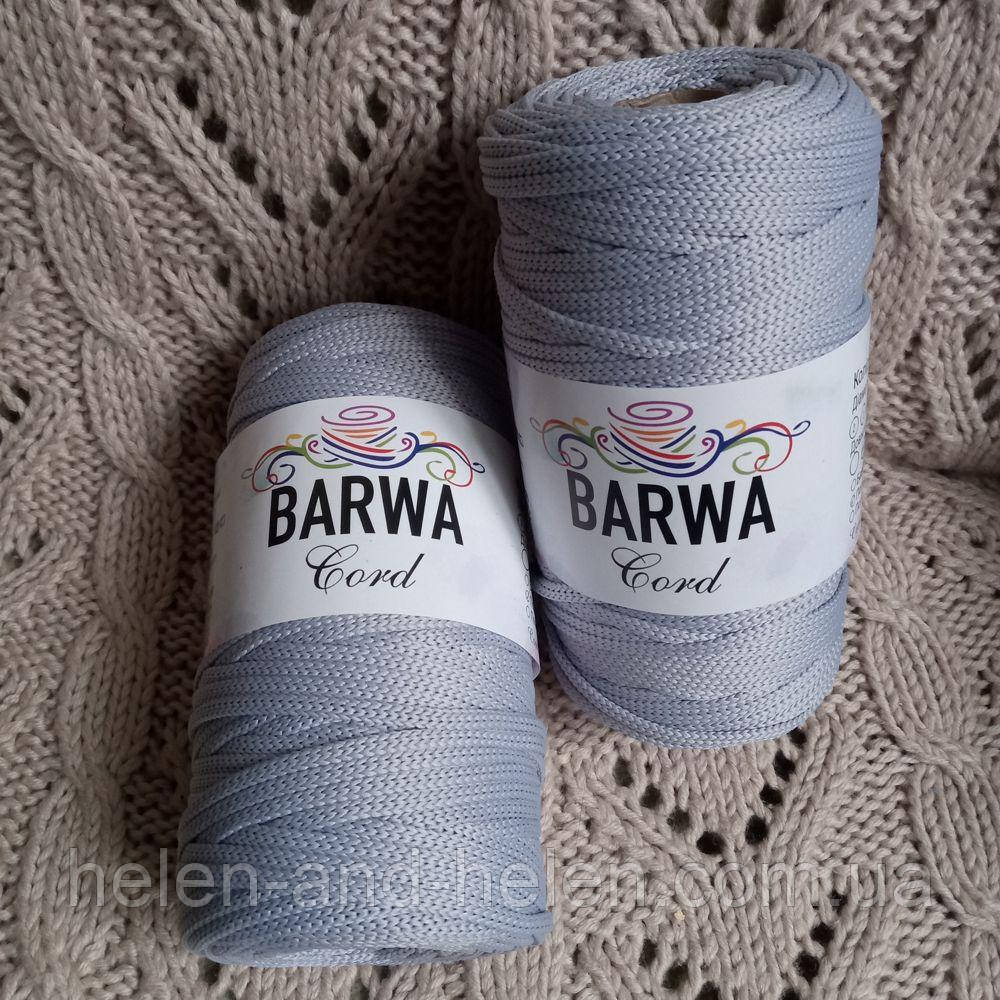 Шнур поліефірний "Барва" 5 мм без сердечника. Небесний, фото 1