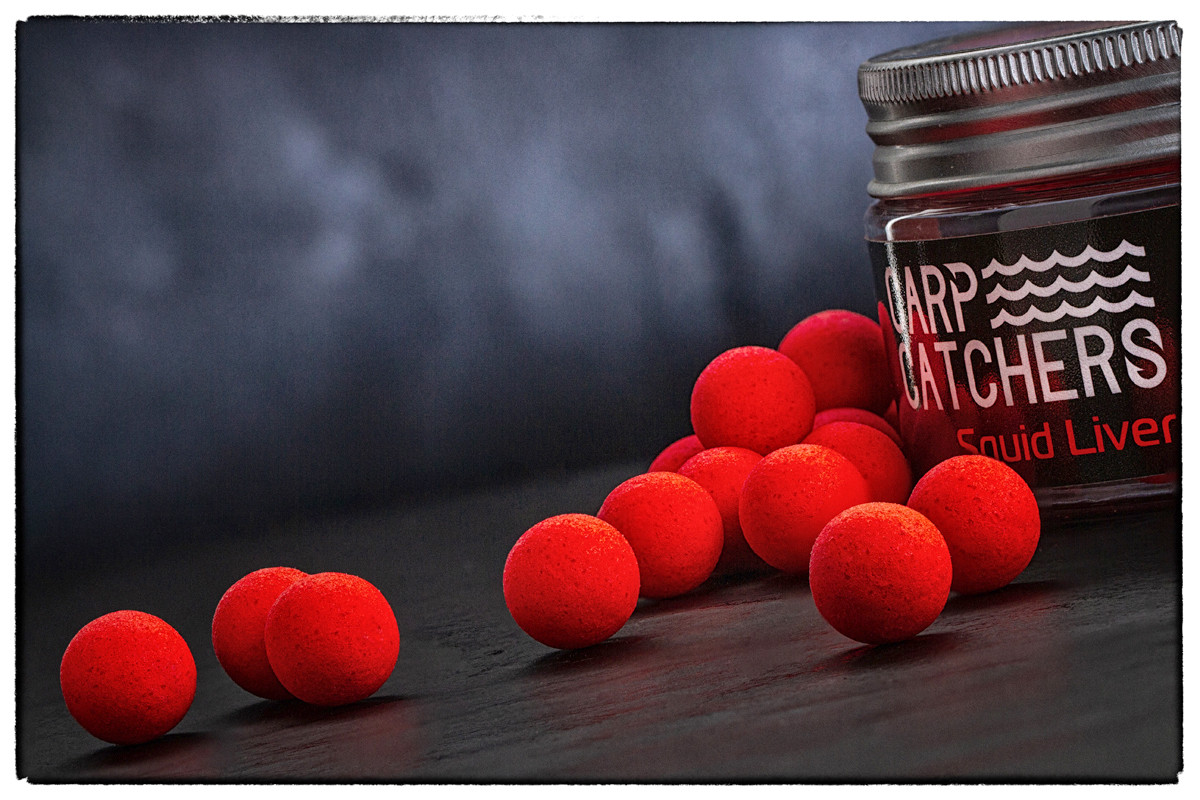 Бойли pop-up Carp Catchers « Squid Liver» 12 мм