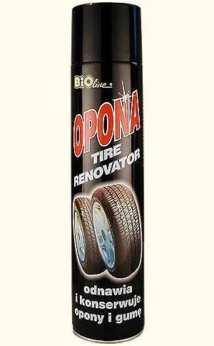 Очисник та поліроль для шин 600ml "BIO Line" OPONA спрей 600мл