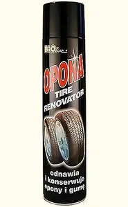 Очисник та поліроль для шин  600ml "BIO Line" OPONA  спрей 600мл