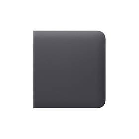 Бічна кнопка для одноклавішного або прохідного вимикача Ajax SideButton (1-gang/2-way) Графіт