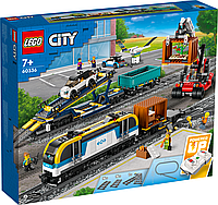 LEGO ЛЕГО City Товарный поезд 60336 (1153 деталей) BricksLife