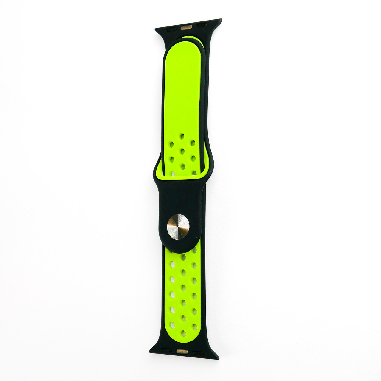 Ремінець Nike Sport Apple Watch 38/40/41 mm Black / Volt