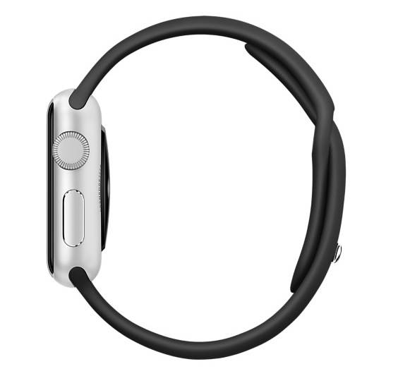 Спортивный ремешок Primo для часов Apple Watch 42mm / 44mm / 45mm размер S - Black - фото 2 - id-p300447314