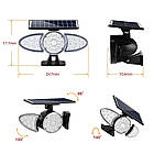 Ліхтар з датчиком руху на сонячній батареї LWS-2.5W2.5Pir, фото 2