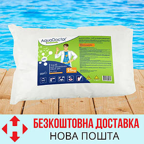 РH Minus, 25 кг, засіб для зниження рівня pH, AquaDoctor, фото 2