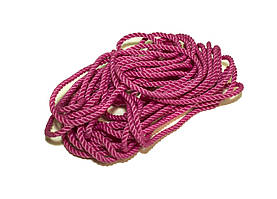 Шнур декоративний Проміс-Плюс яскраво-рожевого кольору, 5м