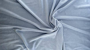 Велюр блакитного кольору