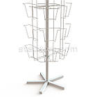 Стійка обертова BENARDO-48, H1800 D360/540 (48 місць, 6 граней). Торговий стенд для аксесуарів, реклами, брошур, фото 6