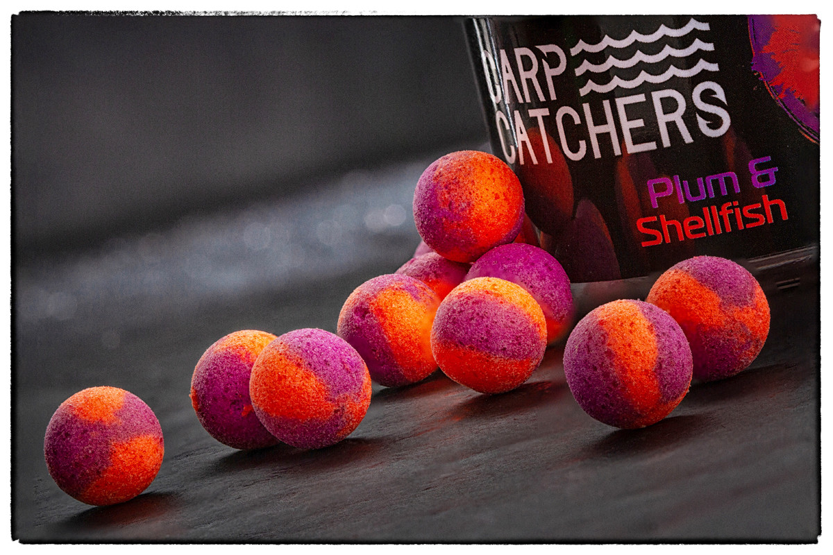 Бойли pop-up Carp Catchers «Plum&Shellfish» 10 мм, фото 1