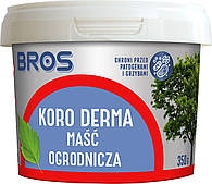 Садова мазь Bros Koro Derma для захисту ран дерев та кущів 350г